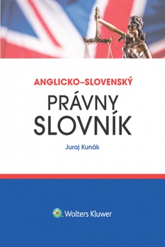 obálka: Anglicko-slovenský právny slovník