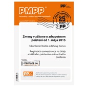 obálka: PMPP 9-10/2015 Zmeny v zákone o zdravotnom poistení od 1.mája 2015