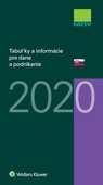 obálka: Tabuľky a informácie pre dane a podnikanie 2020