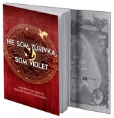 obálka: Štvrté krídlo zápisník: Nie som Zúrivka, som Violet