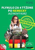 obálka: Plynulo za 4 týždne po nemecky-Pons-jazykový kurz+ 2CD