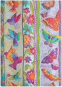 obálka: Diár 2021/22 Hummingbirds & Flutterbyes midi