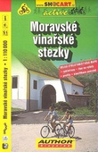 obálka: Moravské vinařské stezky 1:110 000