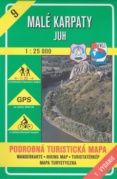 obálka: Malé Karpaty - juh 1 : 25 000