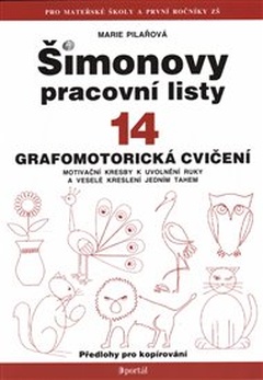 obálka: Šimonovy pracovní listy 16 - Grafomotorická cvičení