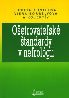 obálka: Ošetrovatelské štandardy v nefrológii