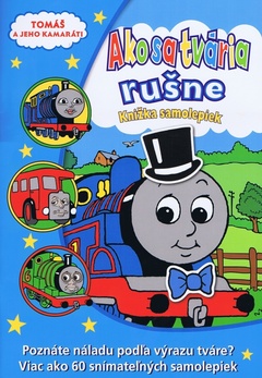 obálka: Ako sa tvária rušne - Knižka  samolepiek