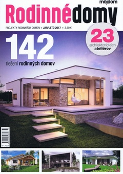 obálka: RODINNÉ DOMY JAR/LETO 2017