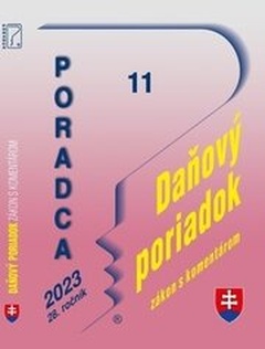 obálka: Poradca 11-2023 - Daňový poriadok s komentárom