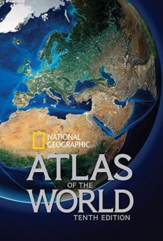 obálka: National Geographic Atlas Of The World