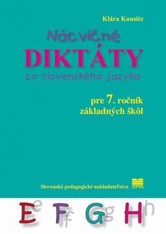 obálka: Nácvičné diktáty zo SJ pre 7. ročník ZŠ