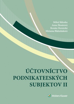 obálka: Účtovníctvo podnikateľských subjektov II