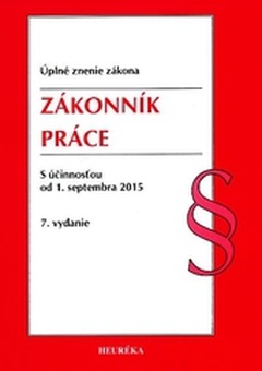obálka: Zákonník práce Úzz, 7. vydanie