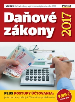 obálka: Daňové zákony 2017