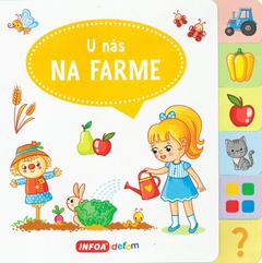 obálka: U nás na farme - Veľká knižka so záložkami