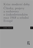 obálka: Karel Kosík. Krize moderní doby