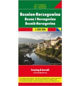 obálka: Bosna, Hercegovina 1:200 000 automapa