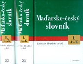 obálka: Maďarsko-český slovník I. A-K + II. L-Z
