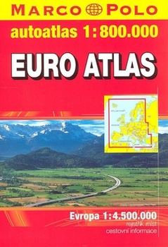 obálka: Autoatlas Európa 1:800 000