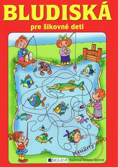 obálka: Bludiská pre šikovné deti – červené