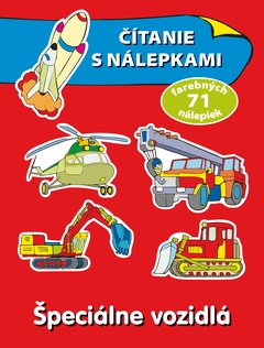 obálka: Čítanie s nálepkami. Špeciálne vozidlá