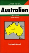 obálka: Austrália 1:4 500 000 automapa