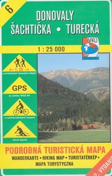 obálka: Donovaly Turecká Šachtička 1 : 25 000