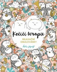 obálka: Kočičí terapie - Relaxační omalovánky