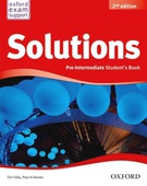 obálka: Solutions - Pre-Intermediate - Student's Book + CD