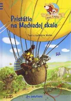 obálka: Pristátie na Medvedej skale - Bazko a Rytier