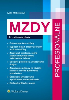 obálka: Mzdy profesionálne, 2. vydanie