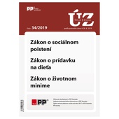 obálka: Úplné znenia zákonov 34-2019