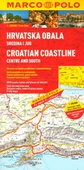 obálka: Chorvátske pobrežie: stred a juh 1:200 000 automapa