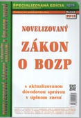 obálka: ZÁKON O BOZP 16/13
