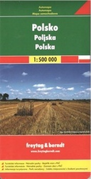 obálka: Poľsko 1:500 000 automapa