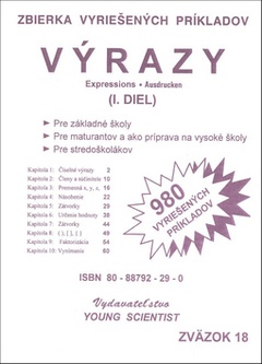 obálka: Výrazy I. diel