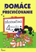 obálka: Domáce precvičovanie - Slovenčina  4. trieda