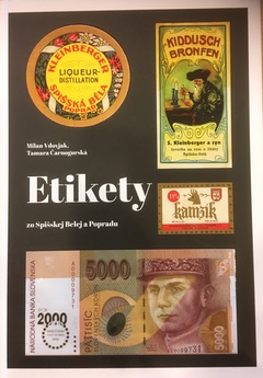 obálka: Etikety zo Spišskej Belej a Popradu