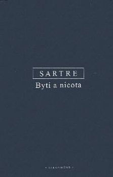 obálka: Bytí a nicota / Etre et le néant