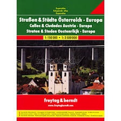 obálka: Autoatlas Rakúsko cesty a mestá 1:150 000