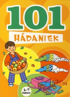 obálka: 101 Hádaniek - pomarančová obálka ( 6 - 7 rokov)
