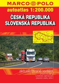 obálka: Autoatlas Česká republika Slovenská republika 1:200 000