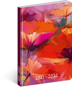 obálka: 18měsíční diář Petito – Malba 2021/2022