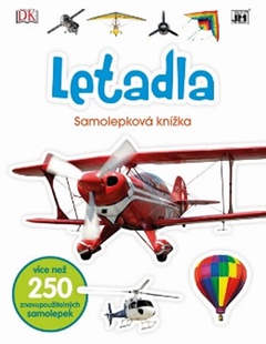 obálka: Letadla -  Samolepková knížka