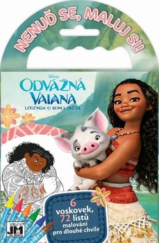 obálka: Vaiana - Omalovánky na cesty