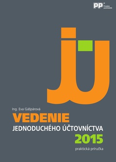 obálka: Vedenie jednoduchého účtovníctva 2015