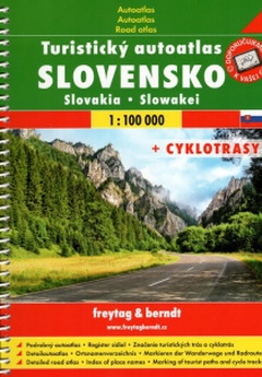 obálka: Autoatlas Slovenská republika 1:100 000