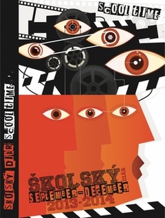 obálka: Scool Time školský diár 2014