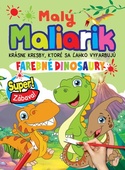 obálka: Malý maliarik - Farebné dinosaury