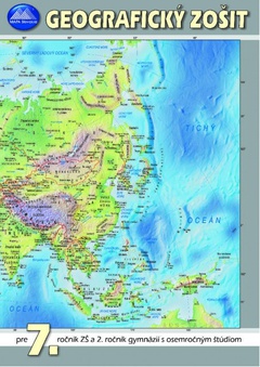 obálka: Geografický zošit pre 7. ročník ZŠ a 2. ročník GOŠ